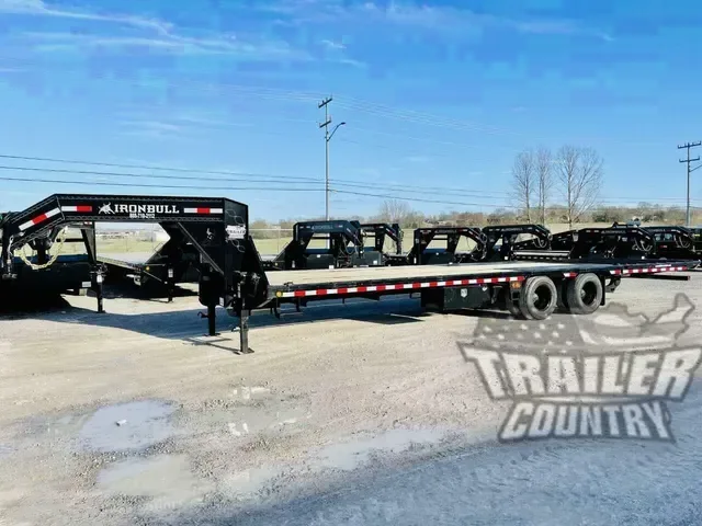 2026 New 32' Deck-Over 24k Heavy Duty Flatbed Gooseneck Equipment Hauler Trailer