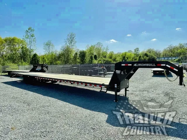 2026 New 8.5' x 40' (35'+5') GN Heavy Duty 24K Heavy Equipment Hauler Deckover Trailer