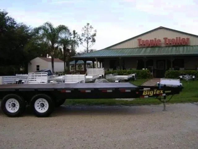 2024 Big Tex 20 ft Flatbed Trailer – Single Axle, Bumper Pull