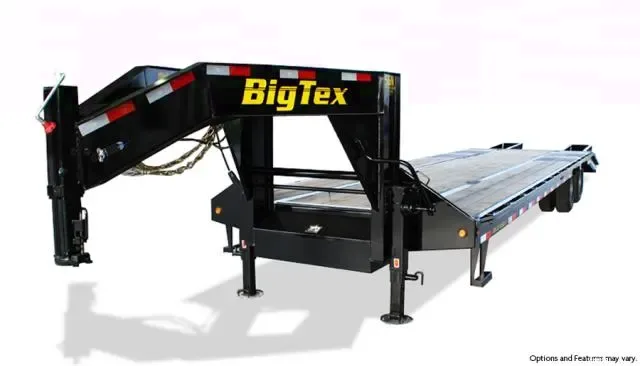25ft Heavy Duty Tandem Axle  Flatbed/Equipment Trailer