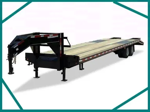 33 FT (28+5) DECKOVER GOOSENECK FLATBED TRAILER