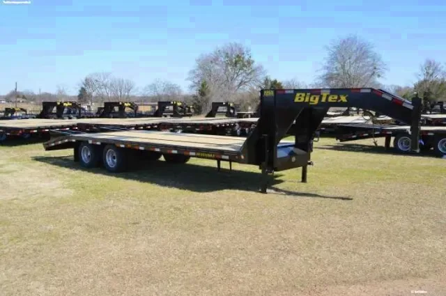 40+5 ft Low Profile Tandem Axle Deckover Flatbed Trailer