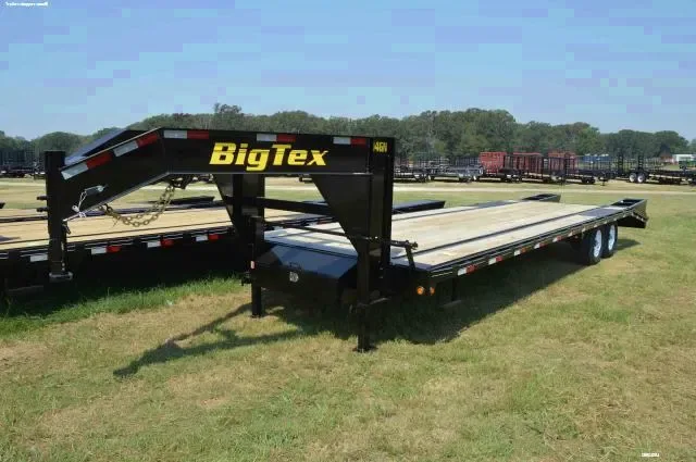 25FT Tandem Axle Gooseneck 14000#