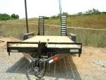 18ft Heavy Duty Trailer with 7,000 lb axles