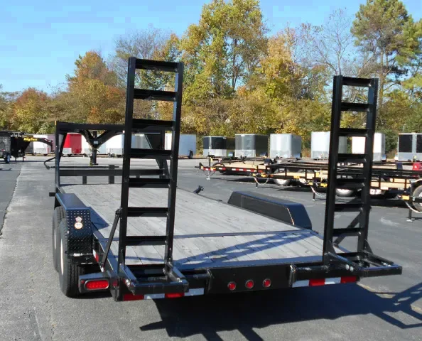 20ft Gooseneck Flatbed Trailer-Dovetail-Dovetail