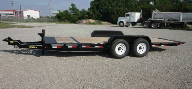 20ft TILT Equipment Trailer with Platform