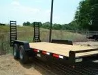 20FT FLATBED BP EQUIPMENT TRAILER