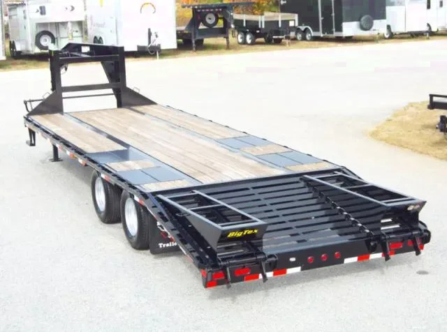 25 + 5ft Deckover - Heavy Duty Tandem Axle Trailer