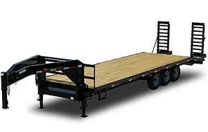 30ft Gooseneck Tri-axle 25,000GVWR