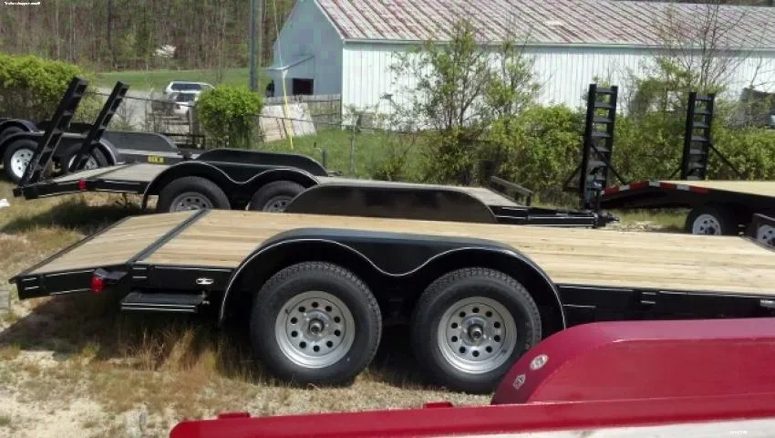 16ft Bumper Pull TA Equipment Trailer