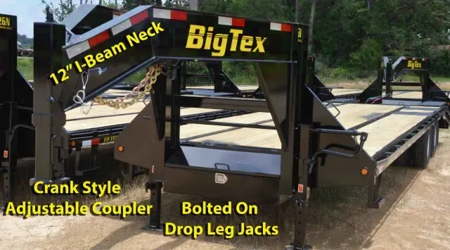 Gooseneck 25+5ft with 3rd Ramp Flatbed