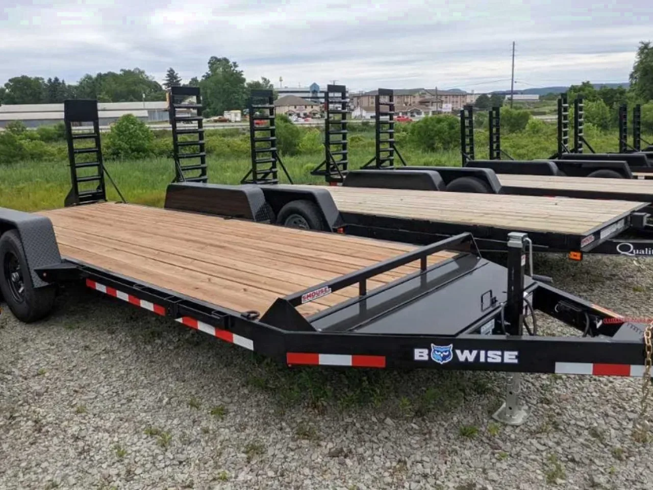 2027 BWise 16' Lo Pro Equipment Hauler w/ No Dove