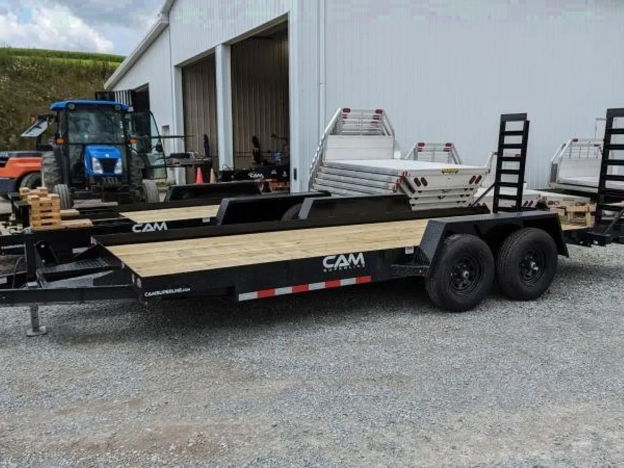 2026 CAM SUPERLINE 18' Warrior Equipment Hauler w/ Angle Ramps