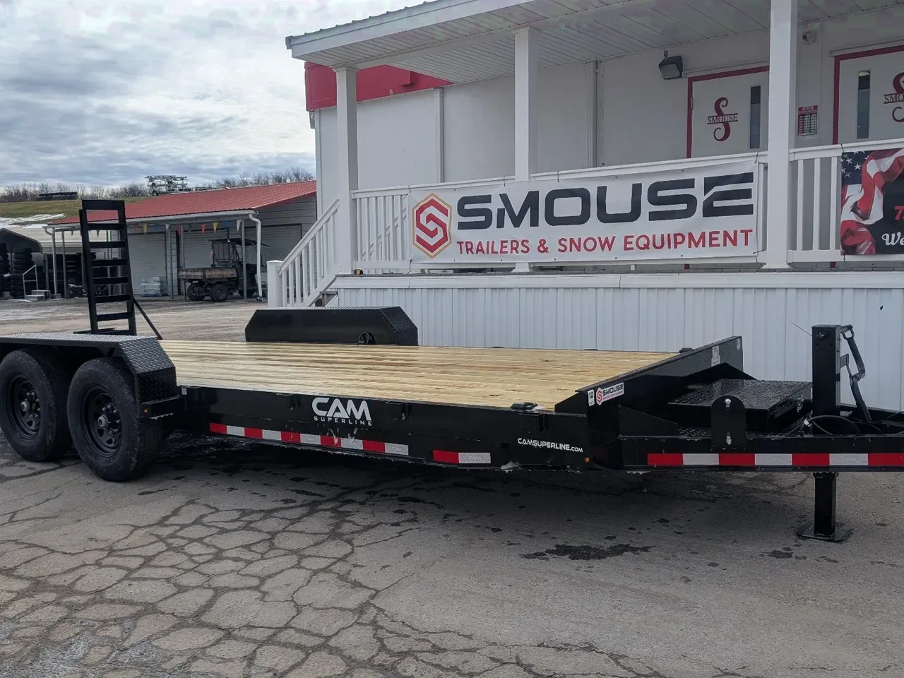 2025 CAM SUPERLINE 18' Channel Frame Equipment Hauler
