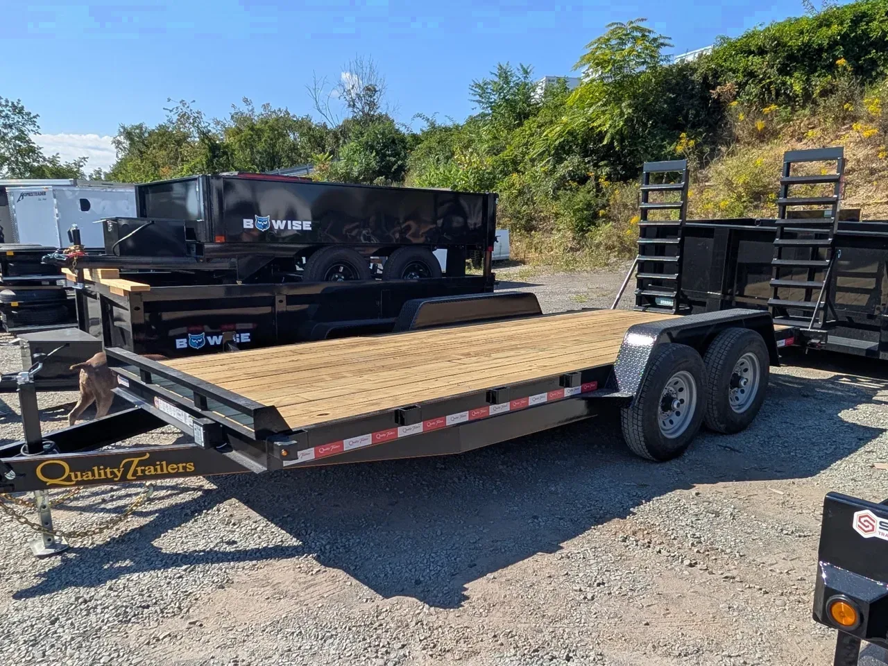 2026 Quality 18' (16+2) HD General Duty Equipment Hauler w/ 2' Dove