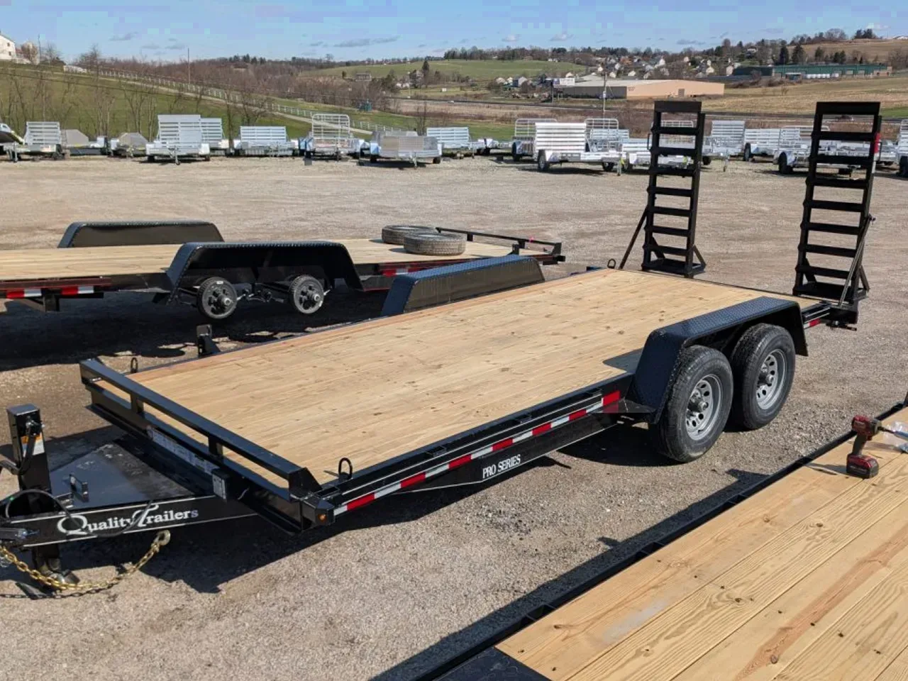 2026 Quality 18' HD PRO Equipment Hauler w/ 2' Dove (9990# GVW)