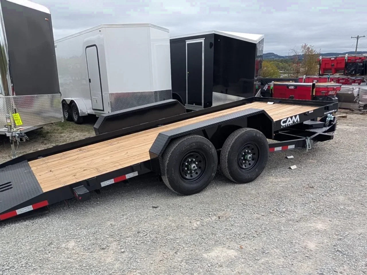 2026 CAM Superline 18' Lo Pro Full Tilt Equipment Trailer (7K AXLES)