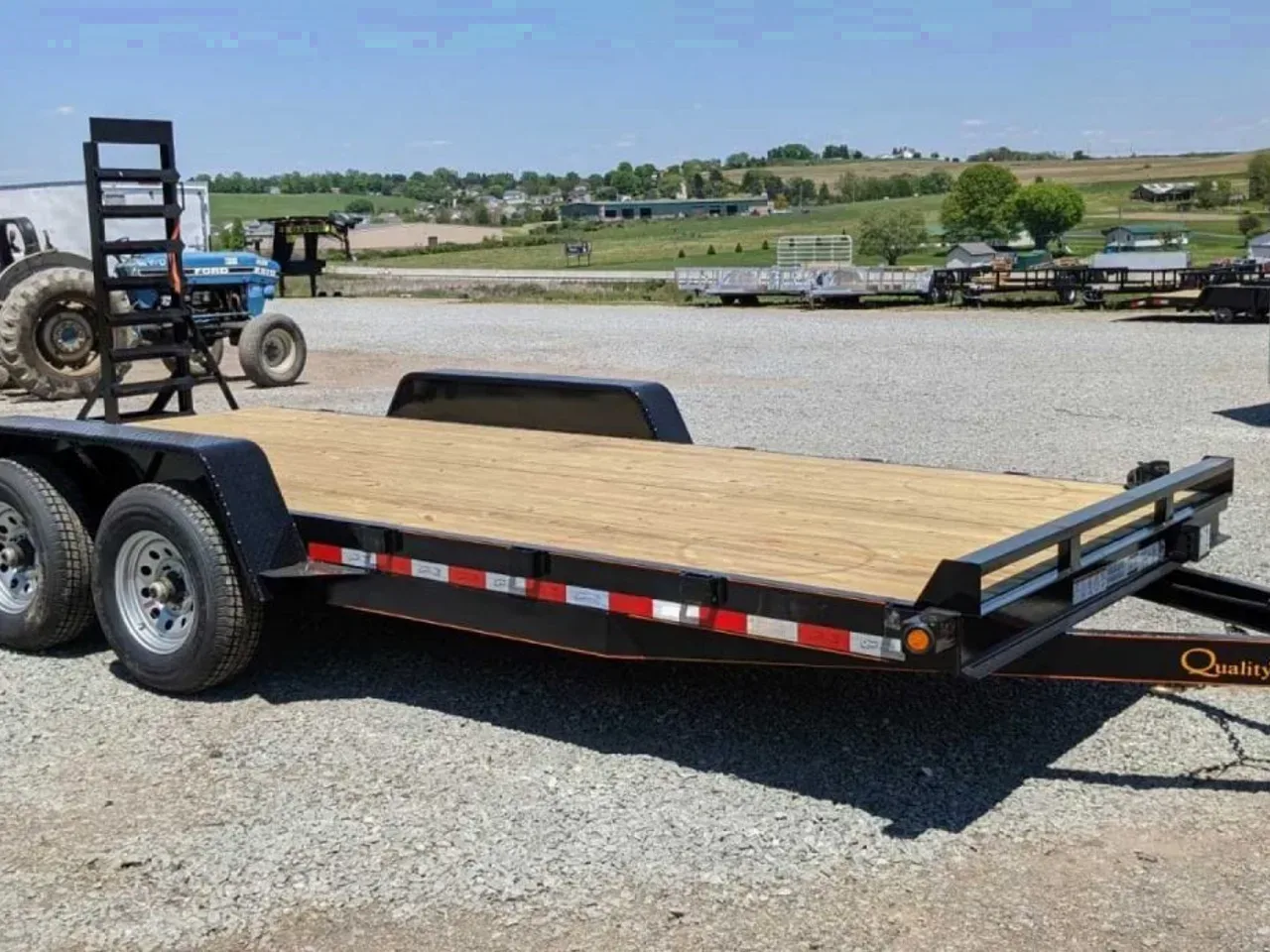 2026 Quality 18' General Duty Lo Pro Equipment Hauler w/ 2' Dove (9990# GVW)