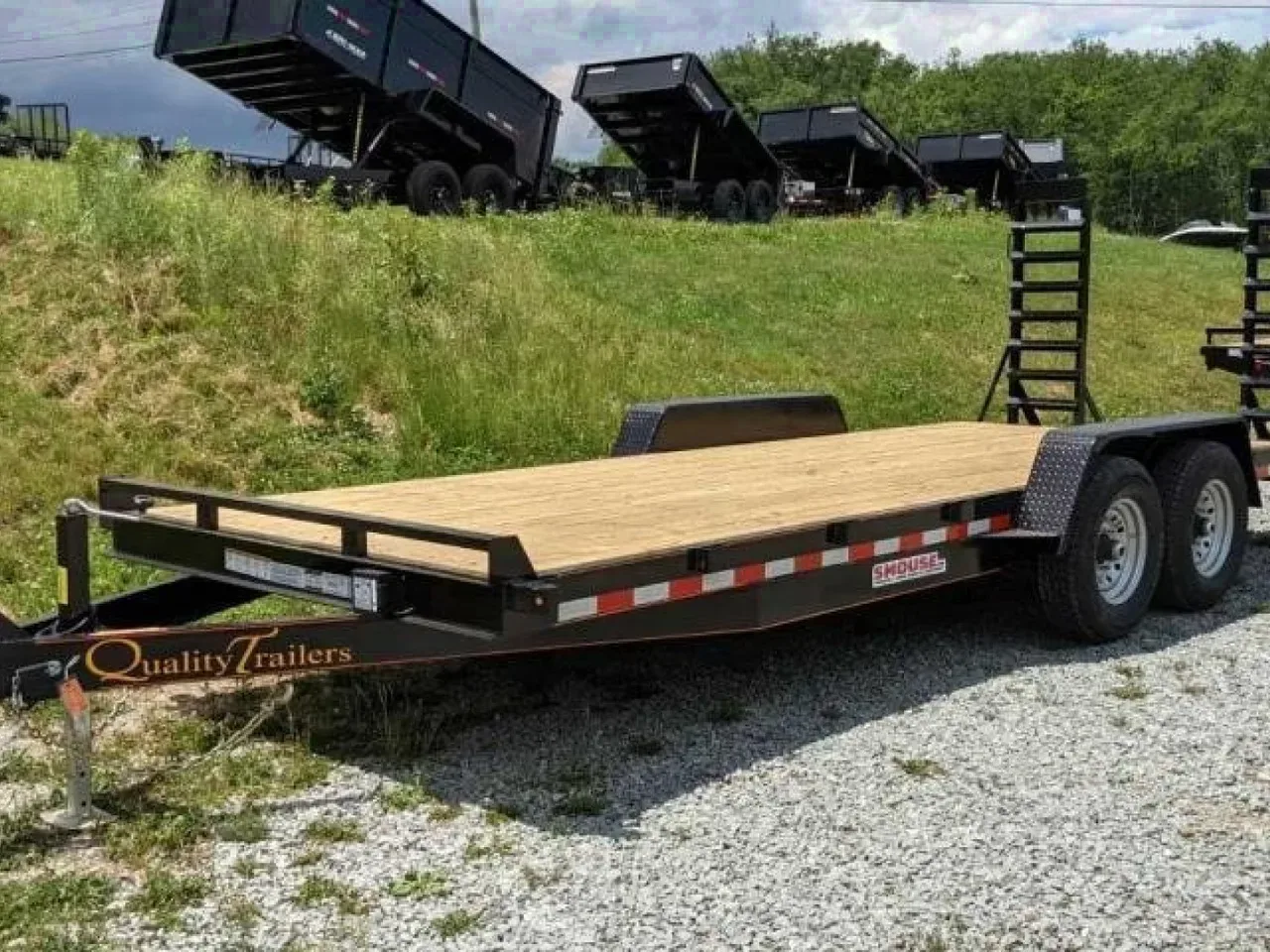 2026 Quality 20' HD General Duty Equipment Hauler w/ 2' Dove