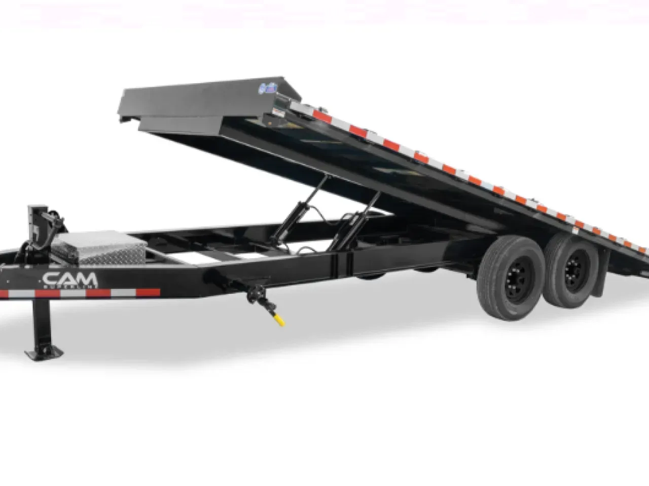 2026 CAM Superline 22' HD Deckover Full POWER Tilt Equipment Hauler