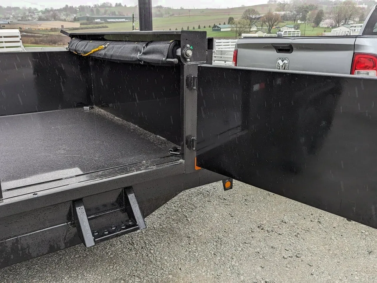 2025 Homesteader 6'8" x 16 HD Lo Pro Equipment Dump (7 GAUGE FLOOR!!!)(PRICE DROP!!)