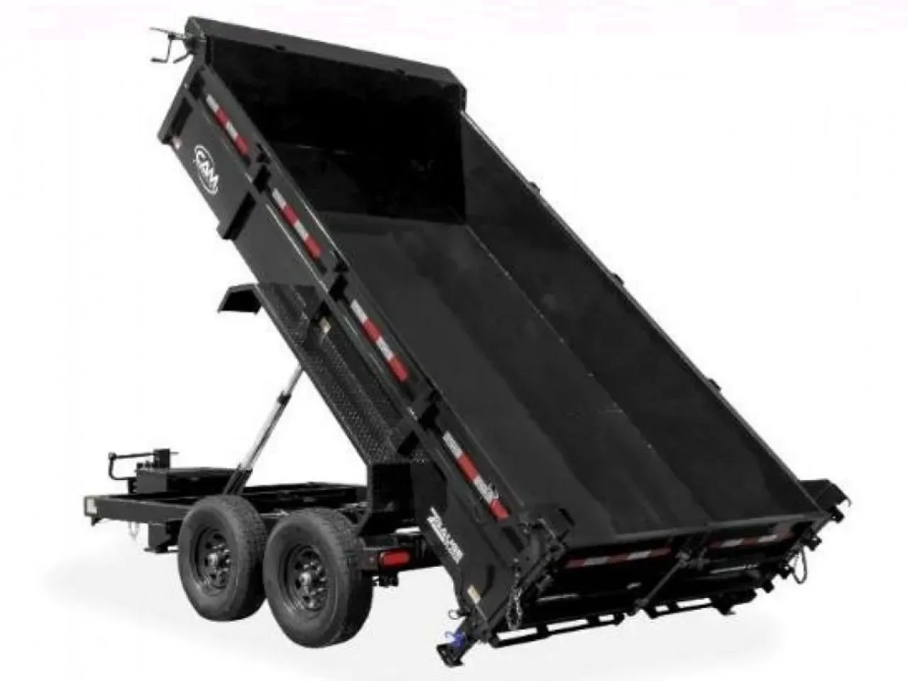 2025 CAM Superline 6'10" x 12' HD "BEAST" Lo Pro Equipment Dump w/ Underbody Ramps