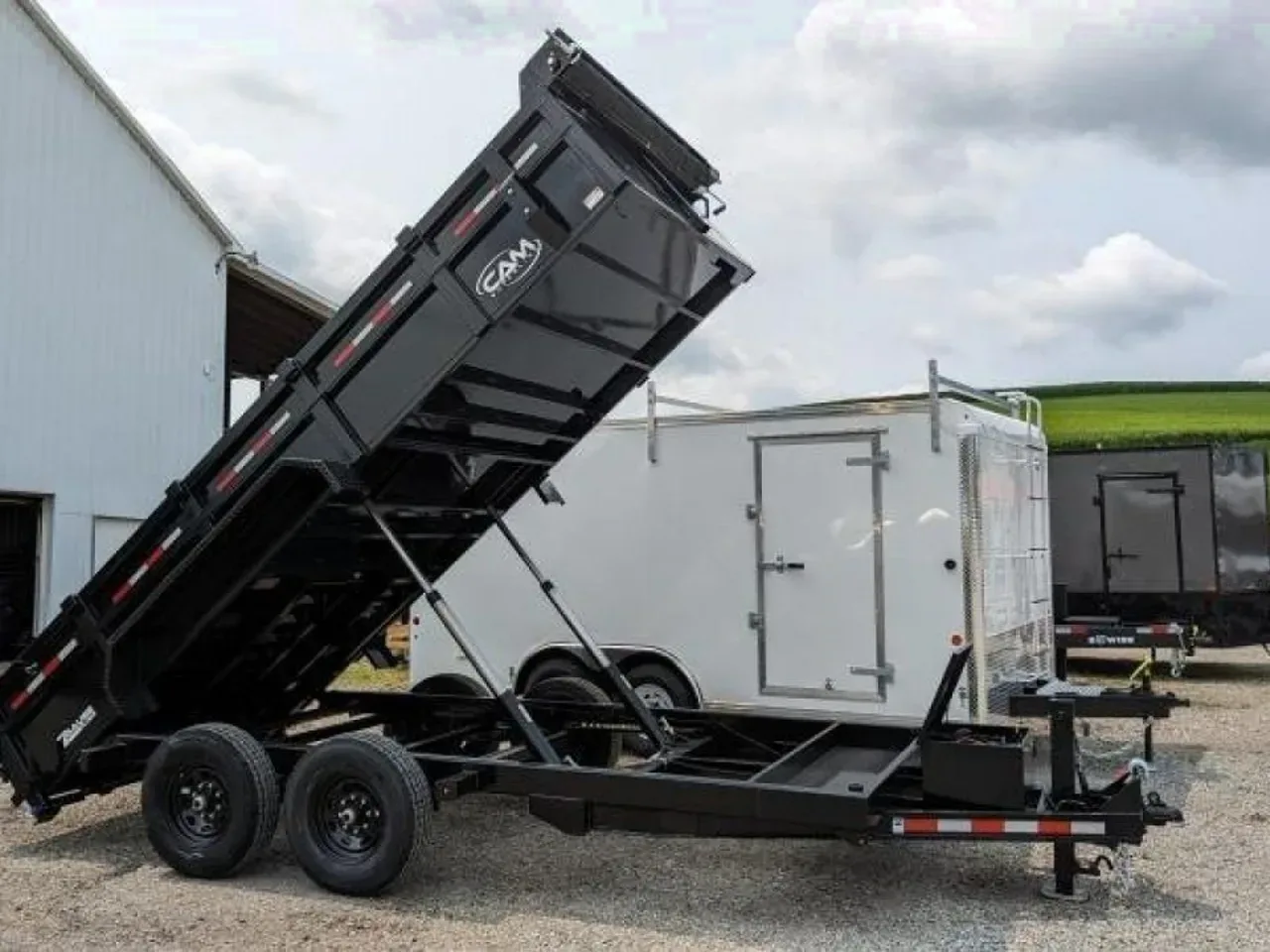 2026 CAM Superline 6'10" x 14' HD "BEAST" Lo Pro Equipment Dump w/ Underbody Ramps