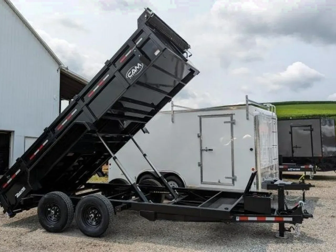 2027 CAM Superline 6'10" x 14' HD "BEAST" Lo Pro Equipment Dump w/ Underbody Ramps