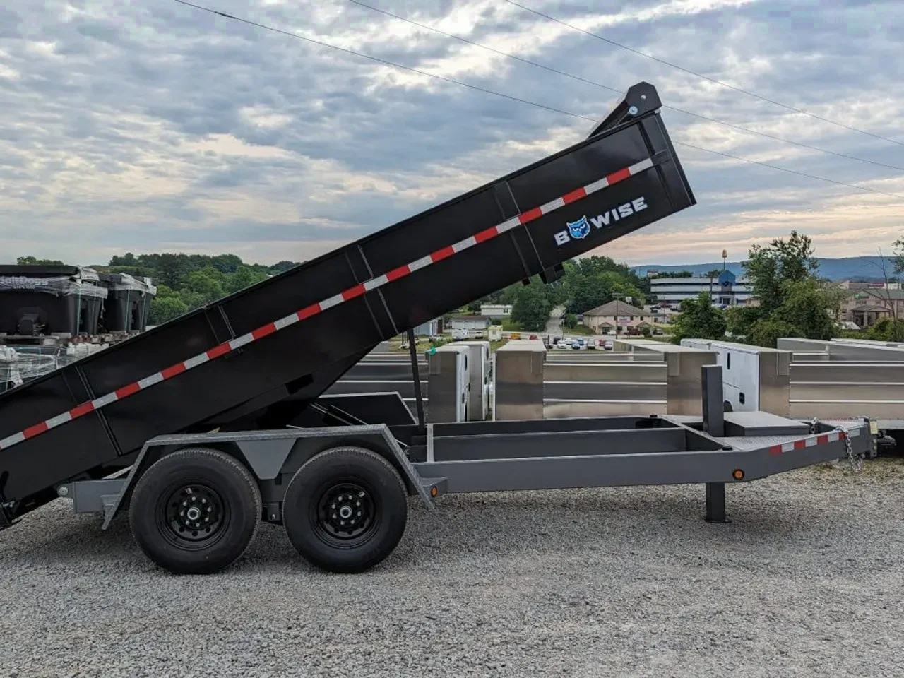 2026 BWISE 6'10" x 16 HD Lo Pro Equipment Dump
