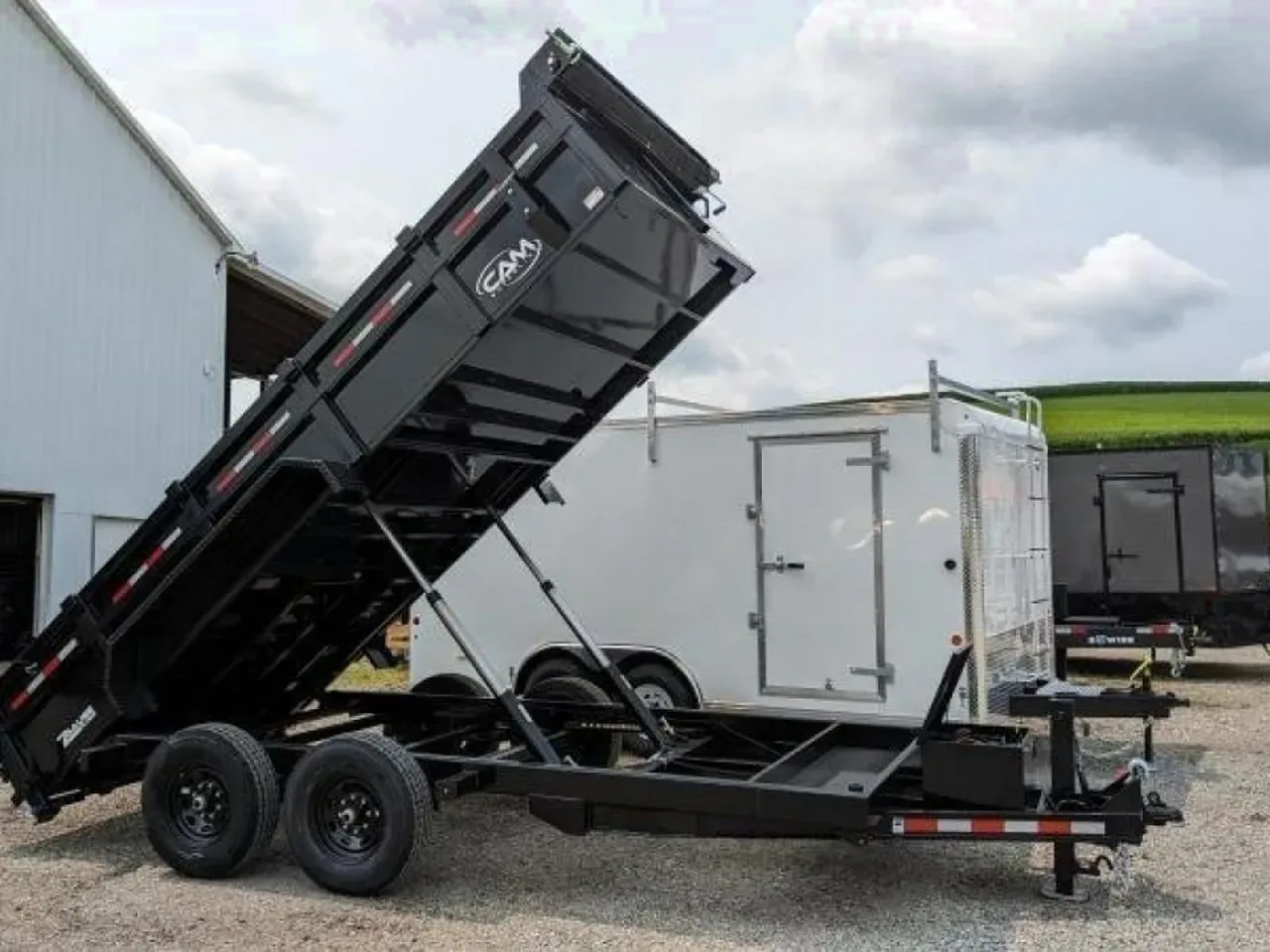 2027 CAM Superline 6'10" x 16' HD "BEAST" Lo Pro Equipment Dump w/ Underbody Ramps