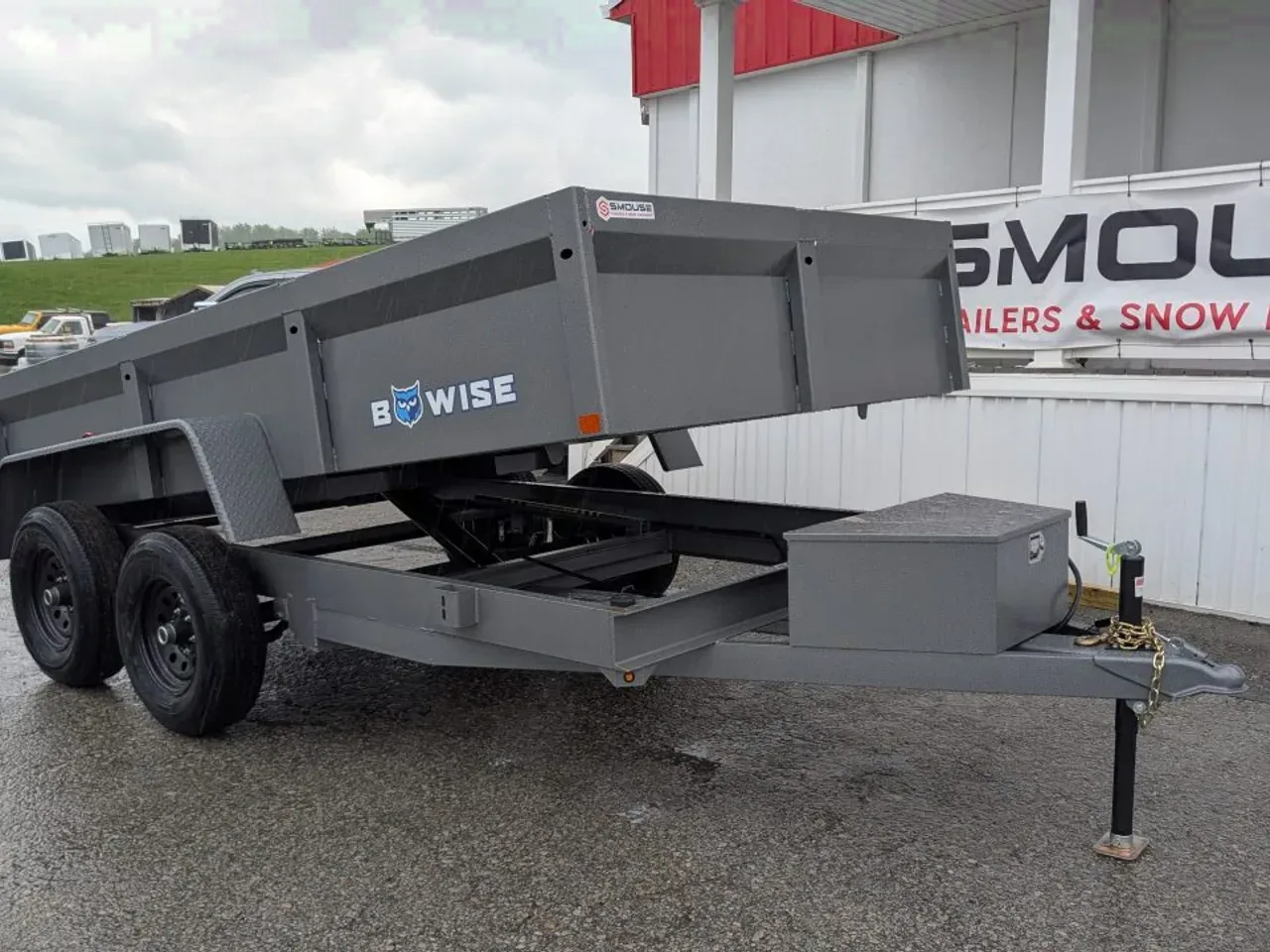 2027 BWise 6x12 Lo Pro Equipment Dump w/ Underbody Ramps