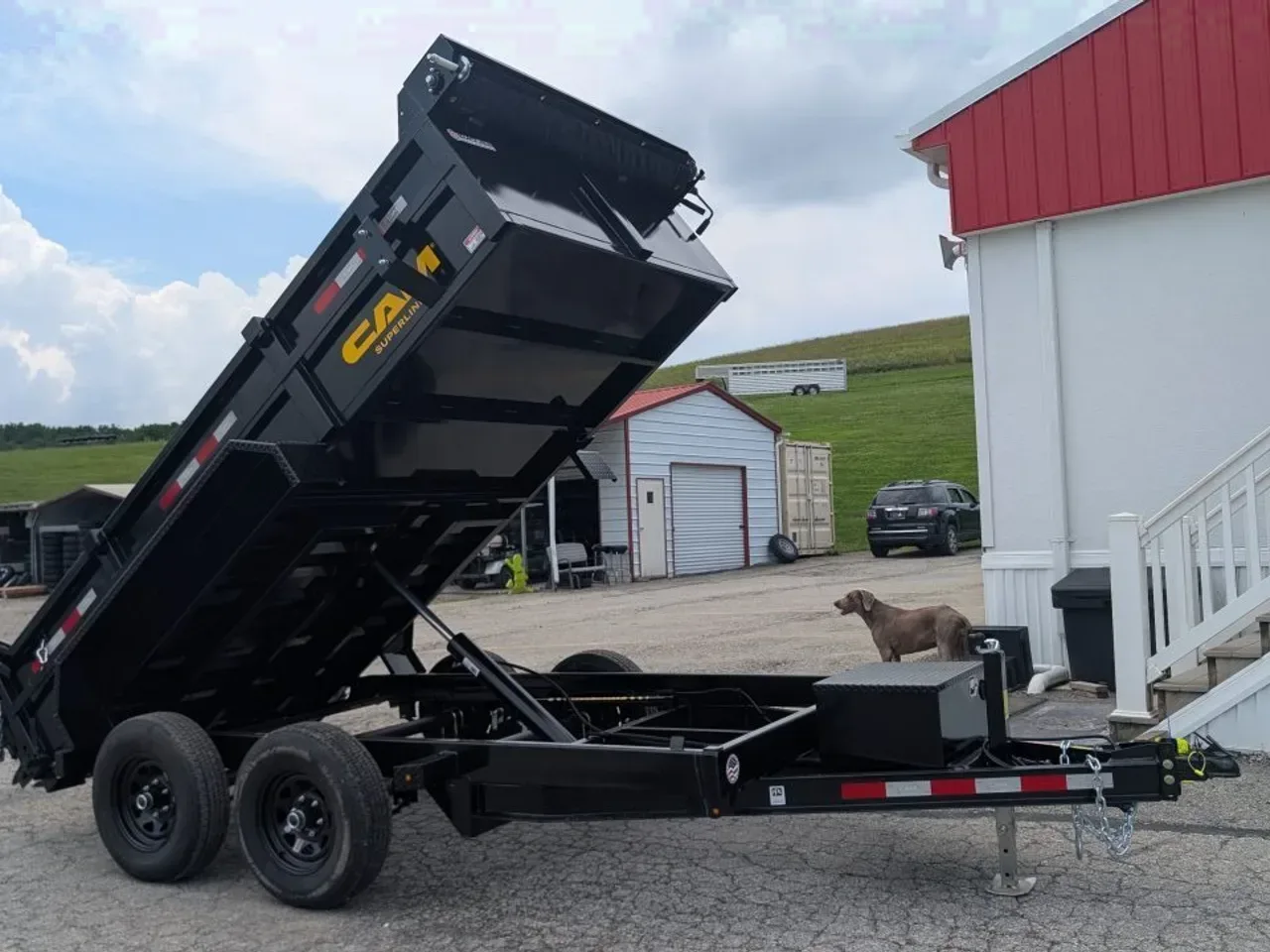 2027 CAM Superline 6x12 Lo Pro Standard Duty Equipment Dump Trailer