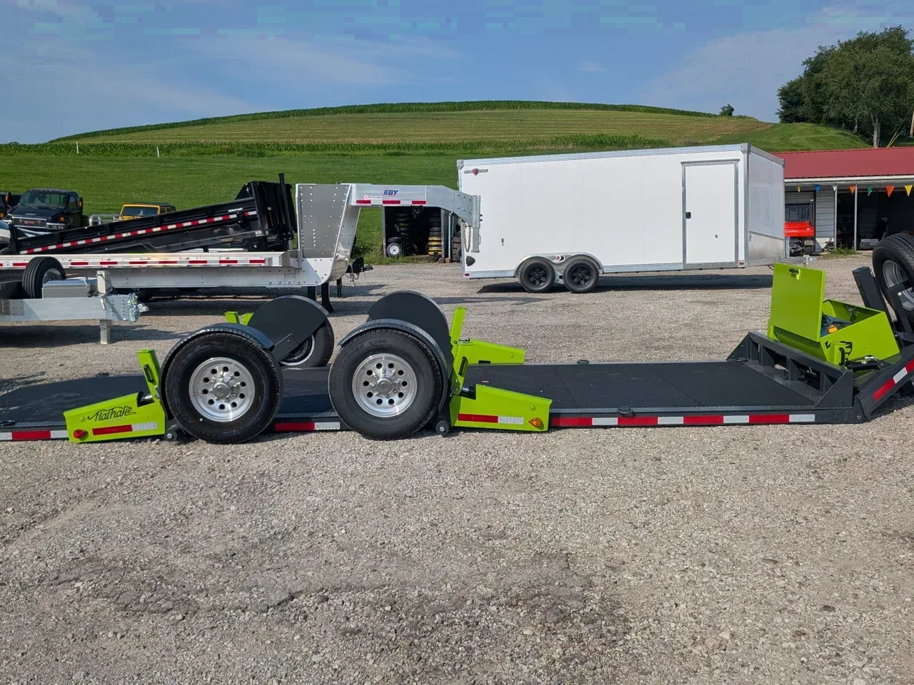 2025 FlatTrak by Belmont 7x22 HD Lay Flat Tilt Equipment Hauler