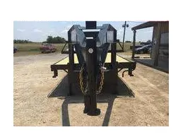 25ft Flatbed Trailer Plus 5 Foot Dovetail and Ramps