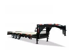 30ft Plus 5 Foot Dovetail Equipment Trailer