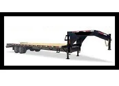 40ft Gooseneck Flatbed Equipment Hauler