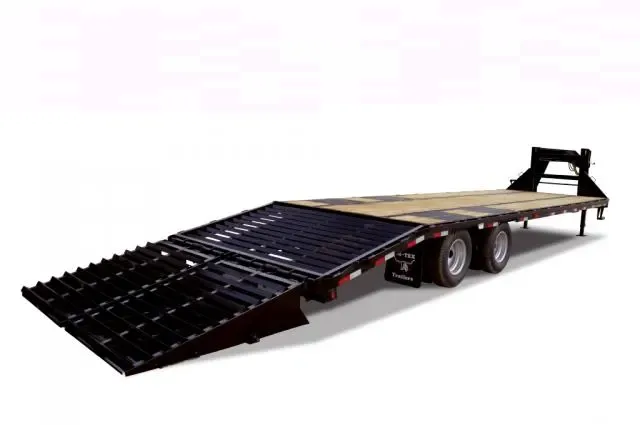 40ft Equipment Trailer w/Hydraulic Dovetail
