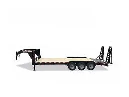24ft (20+4) Gooseneck Lowboy Equipment Trailer