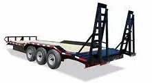 Lowboy Equipment Trailer 24ft w/Dovetail