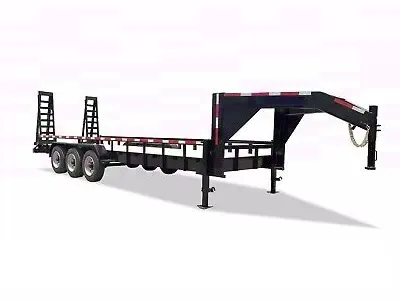 Lowboy Equipment Trailer 24ft w/Stake Pockets