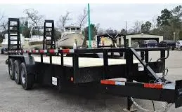 24ft Lowboy Equipment - Pintle Hitch
