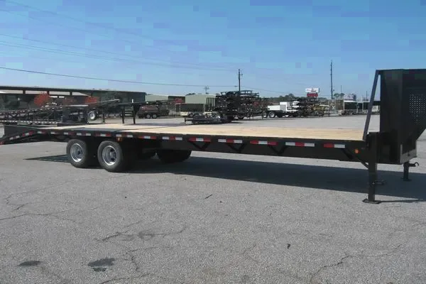 Flatbed Trailer 30ft Plus 5 Foot Dovetail