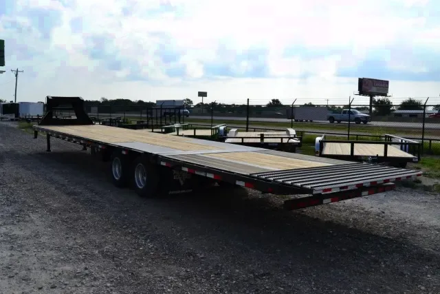 35ft Plus 5 Foot Dovetail Equipment Trailer
