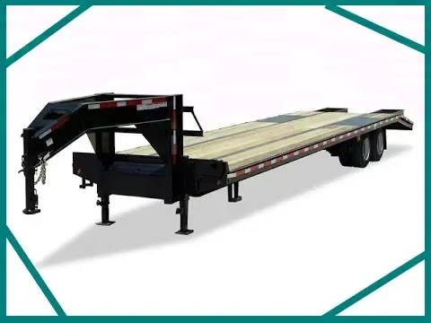 30+5ft Tandem Dual Axle Gooseneck