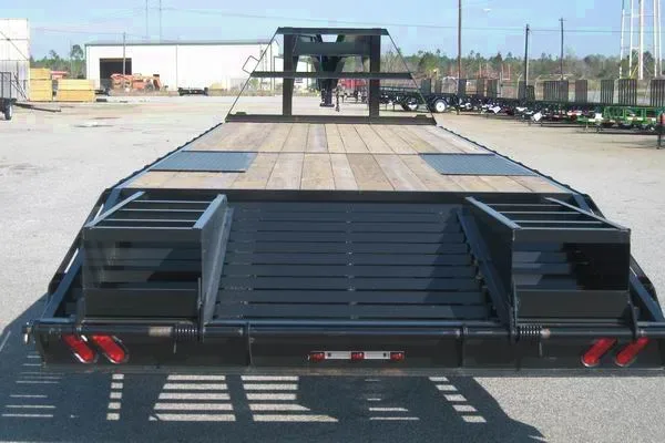 40ft  flatbed gooseneck trailer