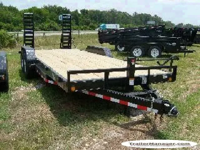 20ft BP Equipment Trailer w/Dovetail