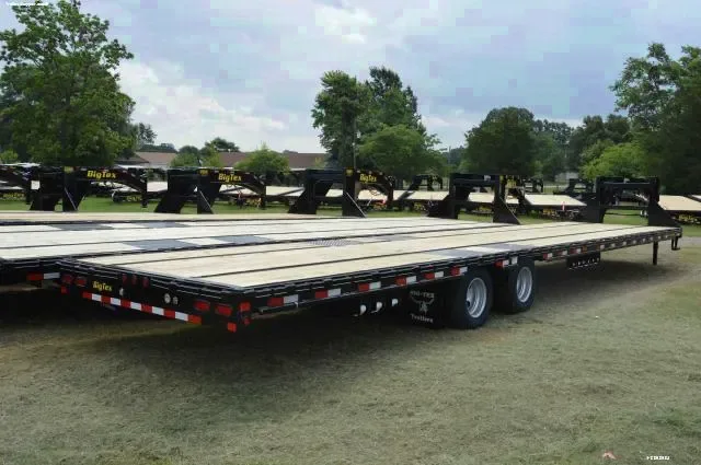 40ft Straight Deck Equipment Flatbed Trailer