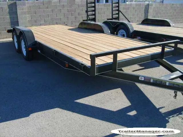 18ft Equipment Trailer w/Electric Brakes