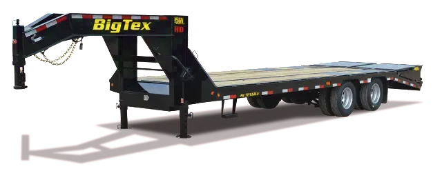 30ft Tandem Dual 10000lb Axle GN Flatbed Trailer