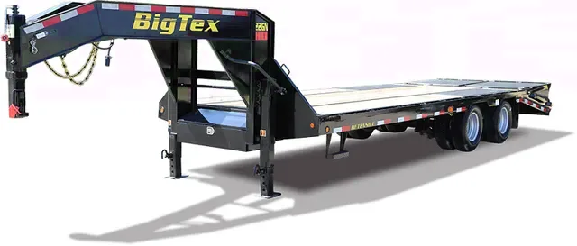 25FT +5 FOOT DOVETAIL GN FLATBED TRAILER